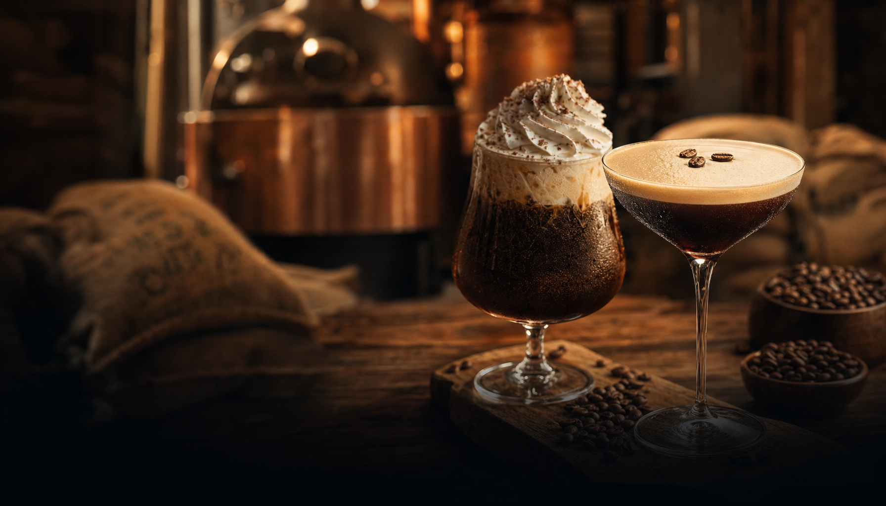 Kaffee-Cocktails mit Barista Royal