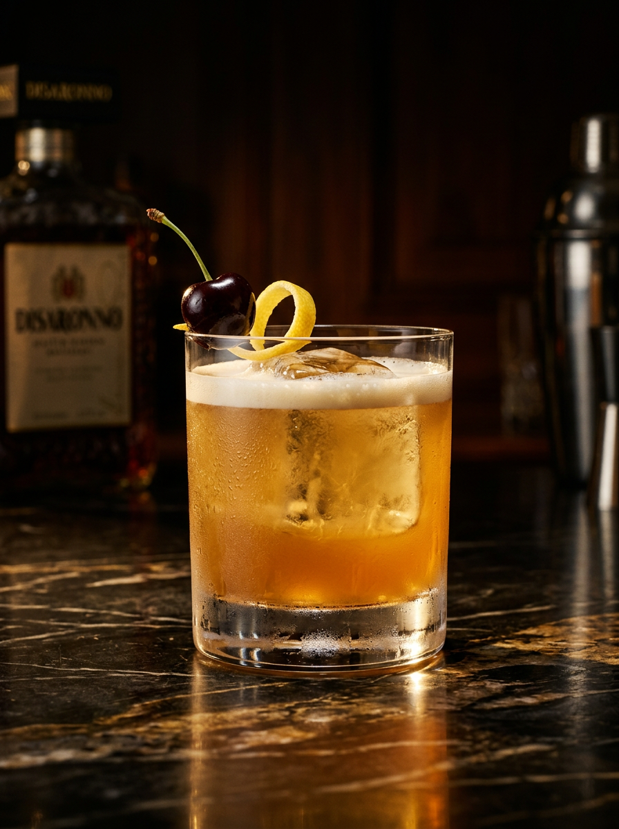 Amaretto Sour (Morgenthaler) Cocktail – Cocktail Compass