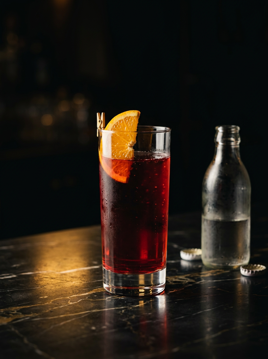 Americano Vermouth / Aperitifwein Cocktail Rezept – Cocktail Compass