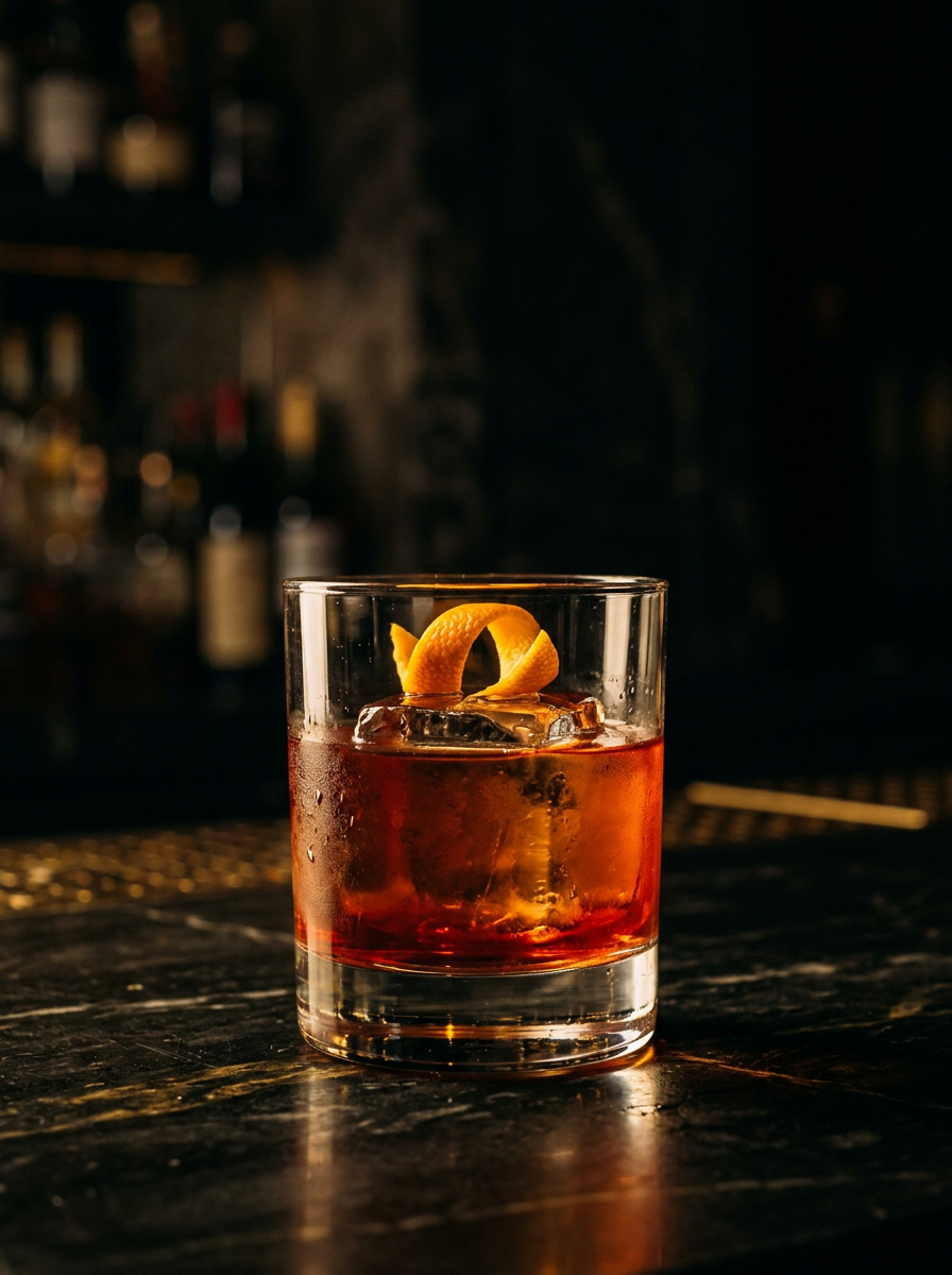 Boulevardier Bourbon Cocktail Rezept – Cocktail Compass