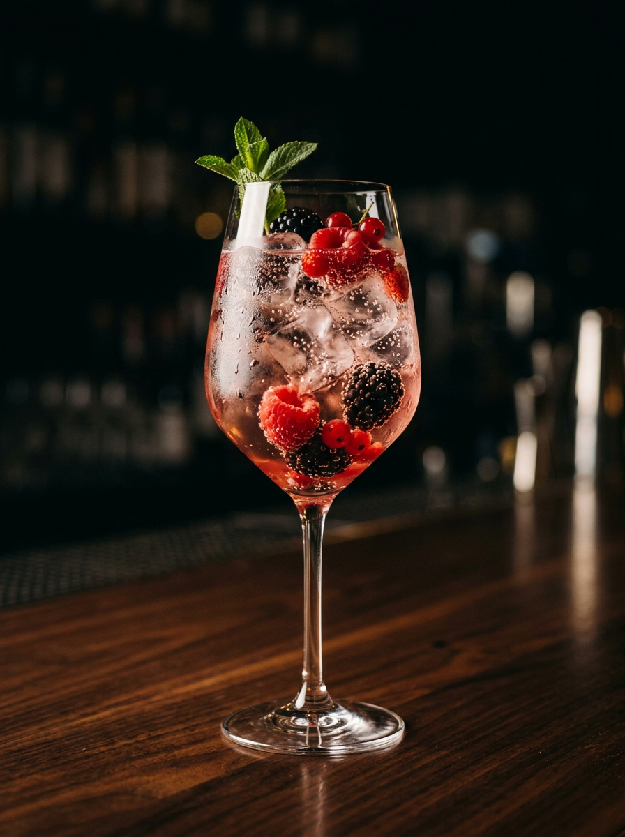 Lillet Berry 0% Cocktail – Cocktail Compass
