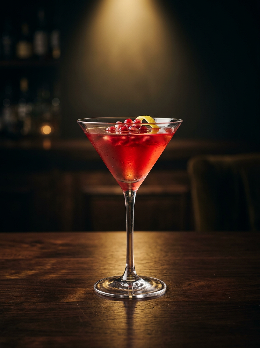 Pomegranate Martini Vodka Cocktail Rezept – Cocktail Compass