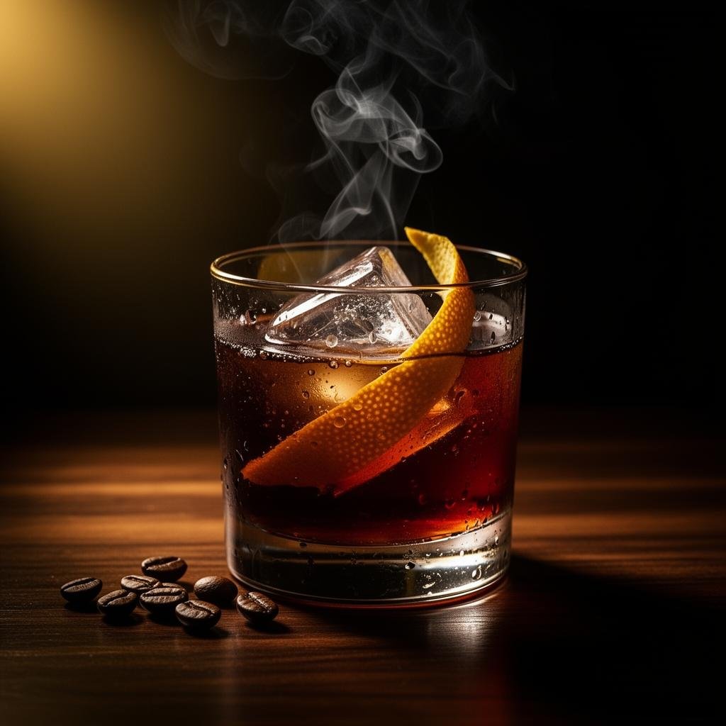 Barista Coffee Negroni Rum Cocktail Rezept – Cocktail Compass