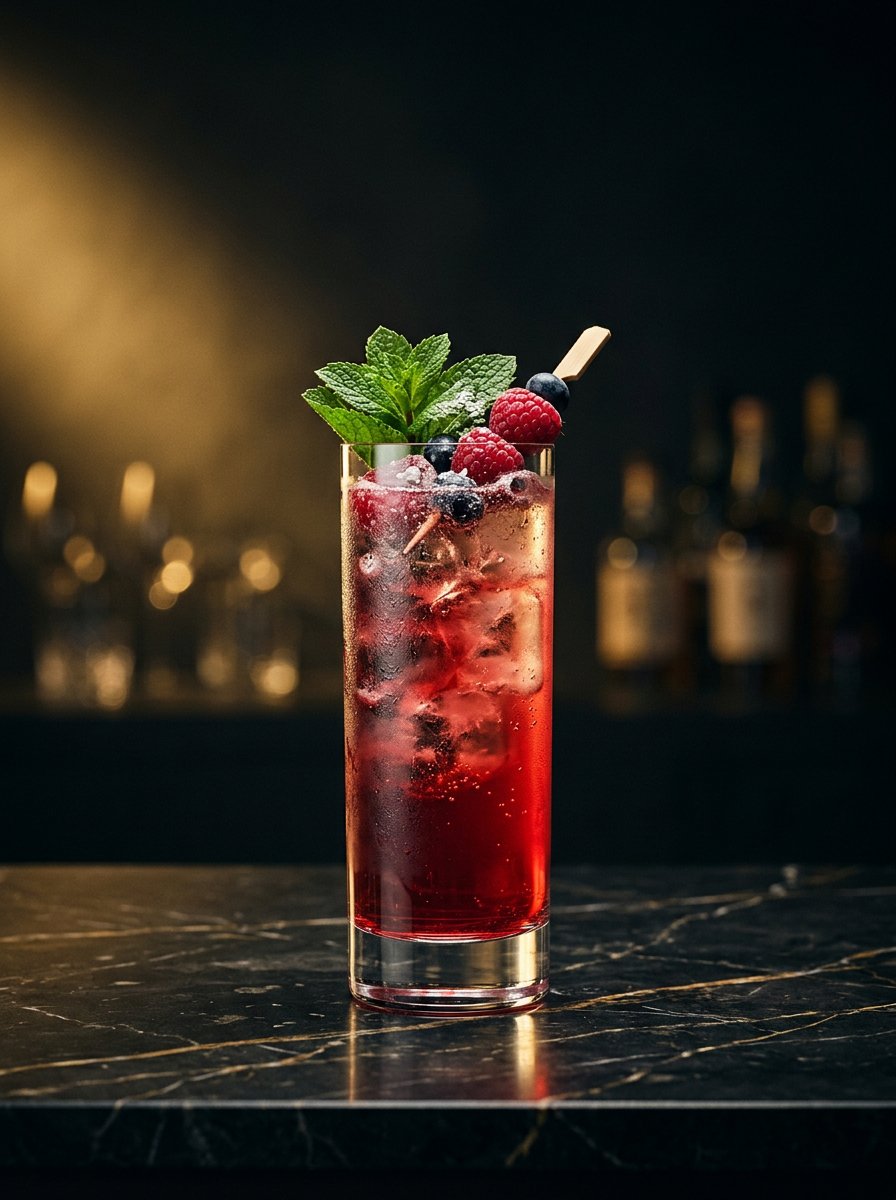 Beeren-Mule Vodka Cocktail Rezept – Cocktail Compass