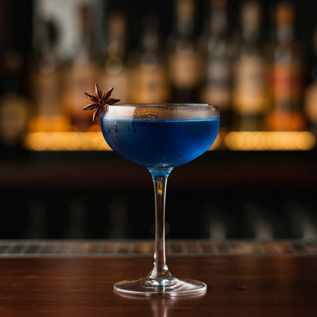 Blue Star Gin Cocktail Rezept – Cocktail Compass
