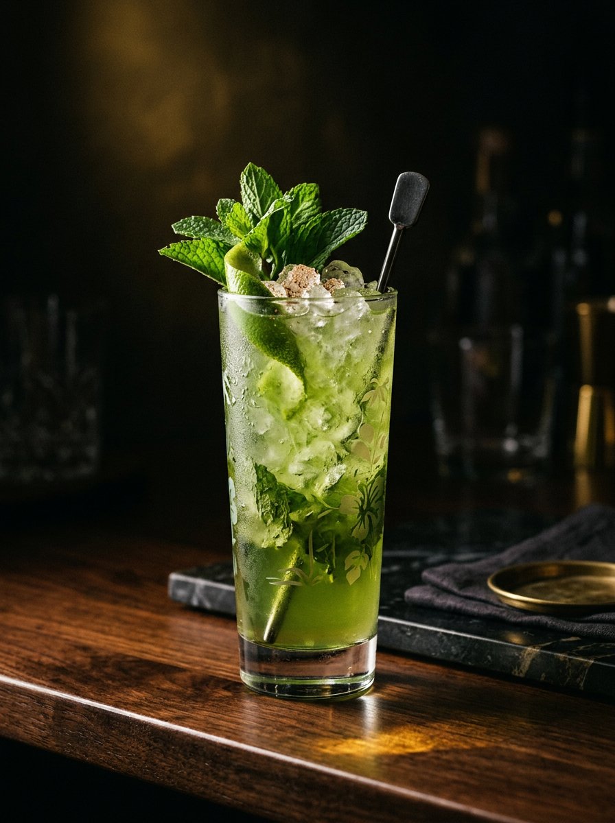 Chartreuse Swizzle Chartreuse / Kräuterlikör Cocktail Rezept – Cocktail Compass