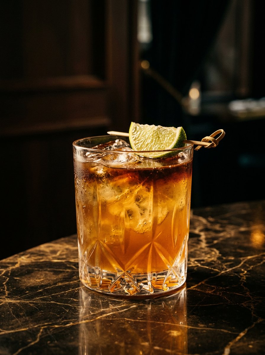 Corn 'n' Oil Rum Cocktail Rezept – Cocktail Compass