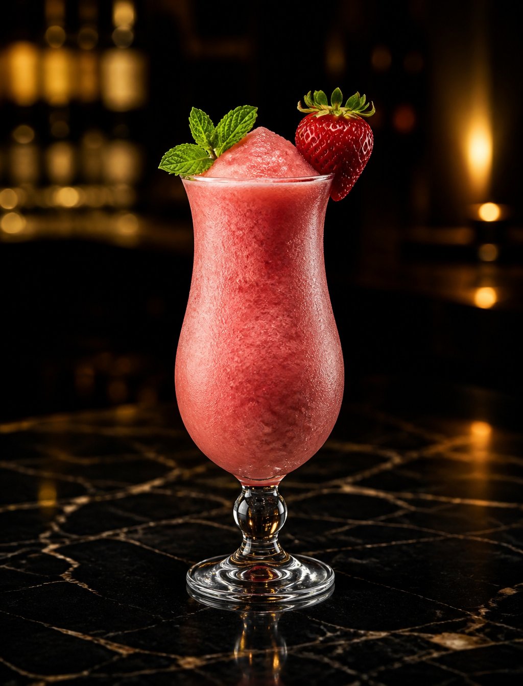 Frozen Strawberry Daiquiri Rum Cocktail Rezept – Cocktail Compass