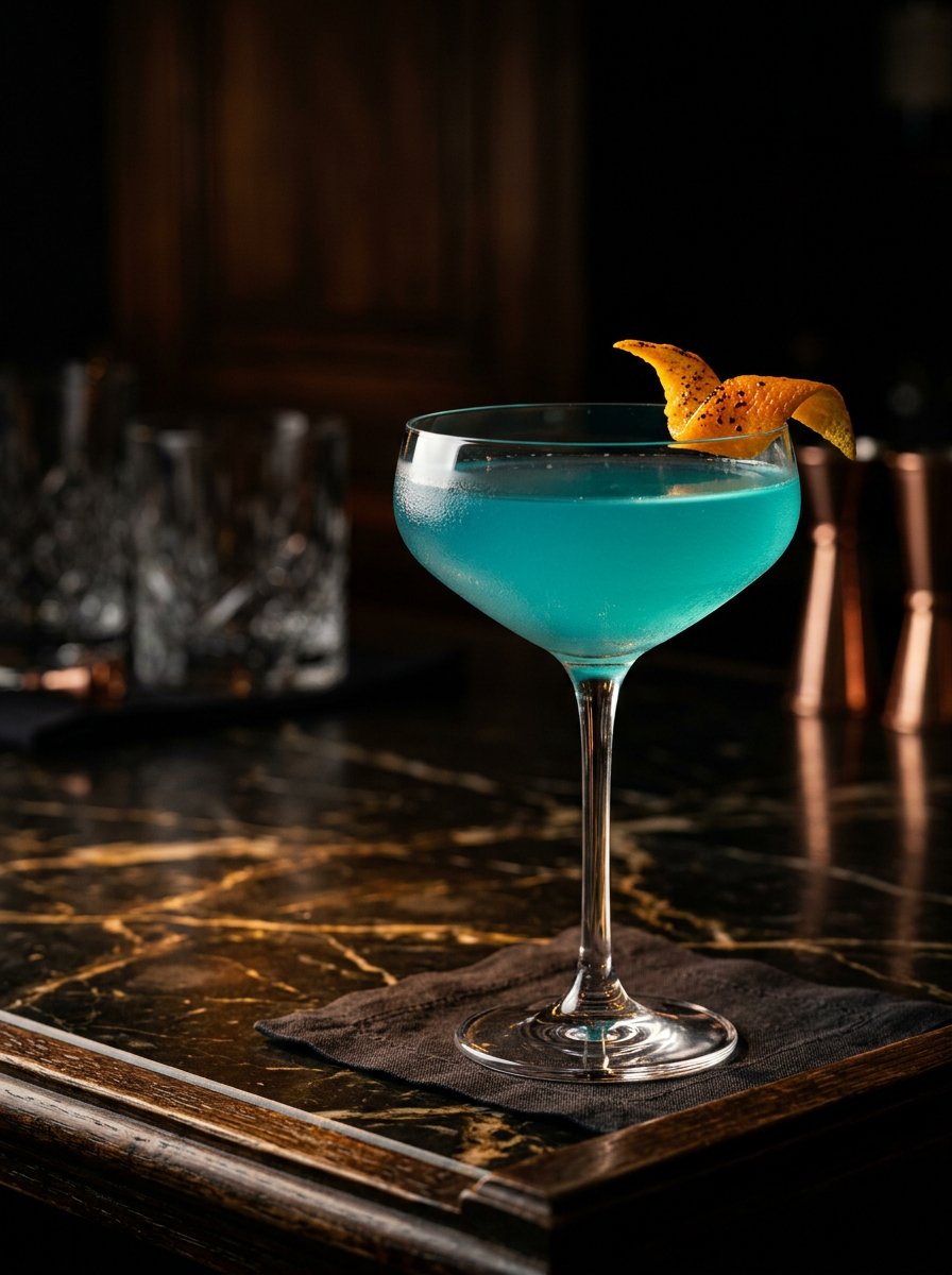 Gun Metal Blue Tequila / Mezcal Cocktail Rezept – Cocktail Compass