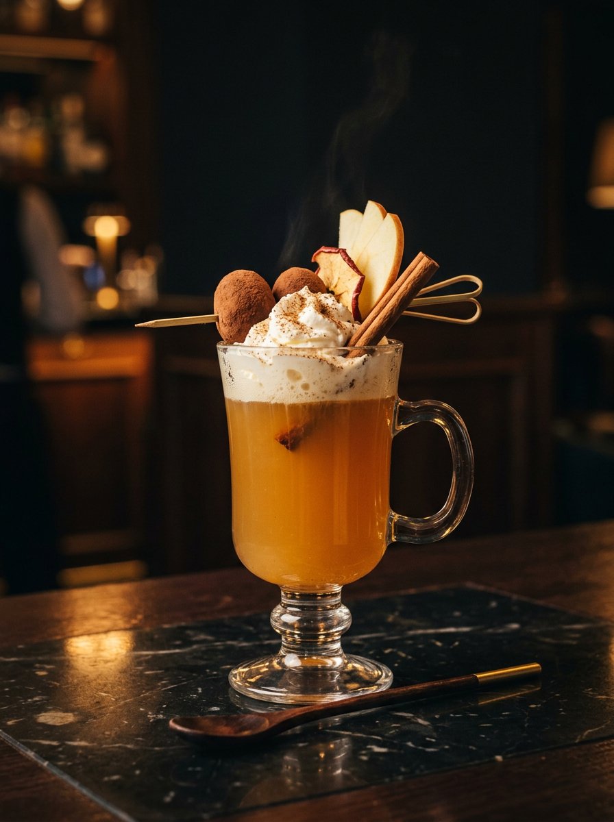 Heißer Apfel Alkoholfrei Cocktail Rezept – Cocktail Compass
