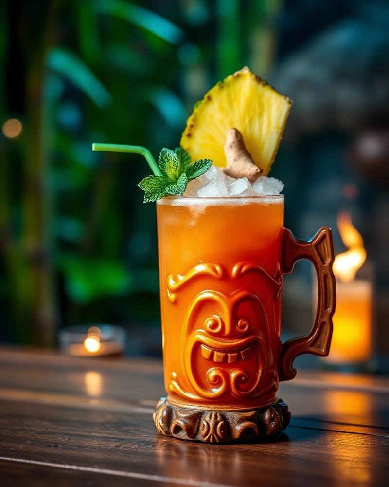 IBA Tiki Rum Cocktail Rezept – Cocktail Compass