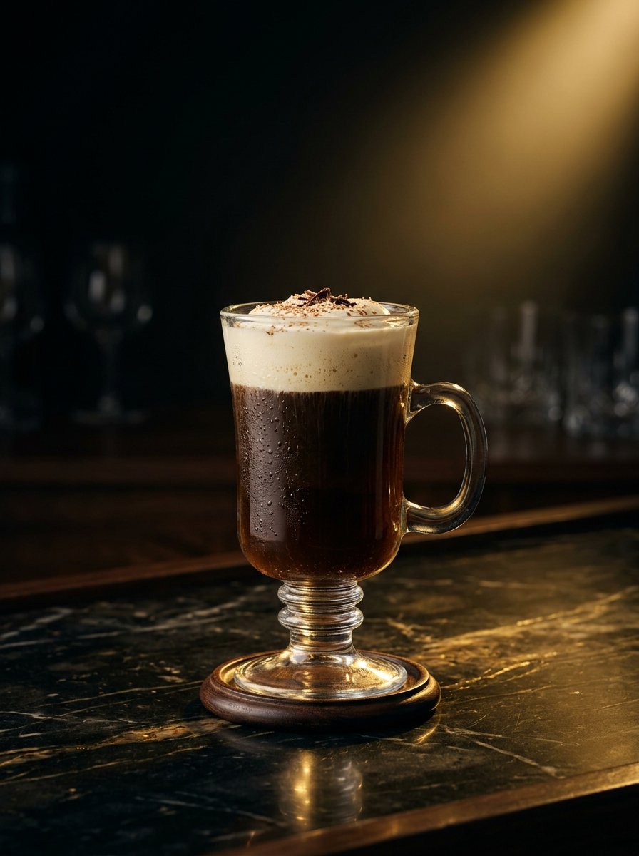 Irish Coffee Cream / Likör Cocktail Rezept – Cocktail Compass