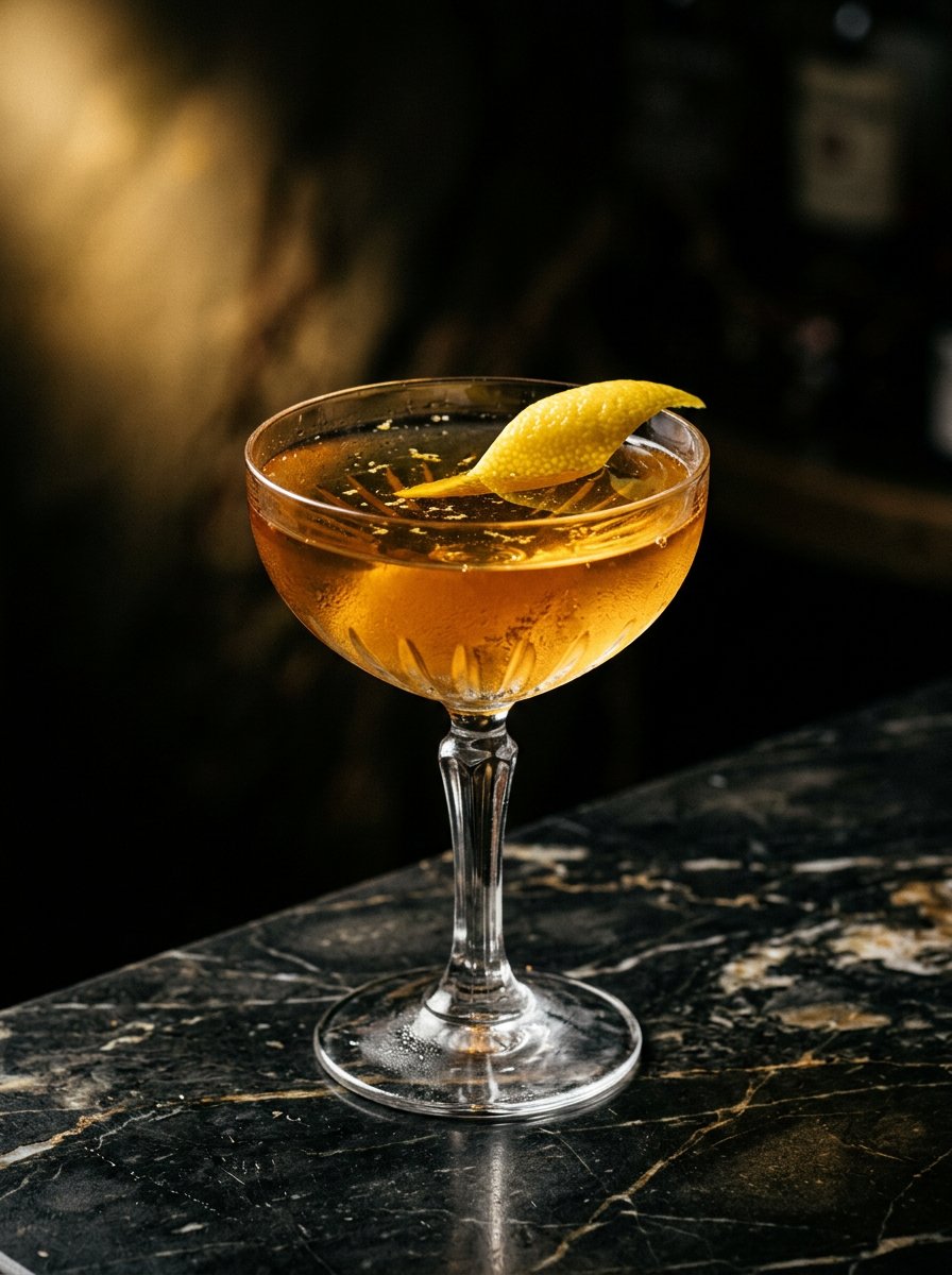 Japanese Cocktail Cognac Cocktail Rezept – Cocktail Compass