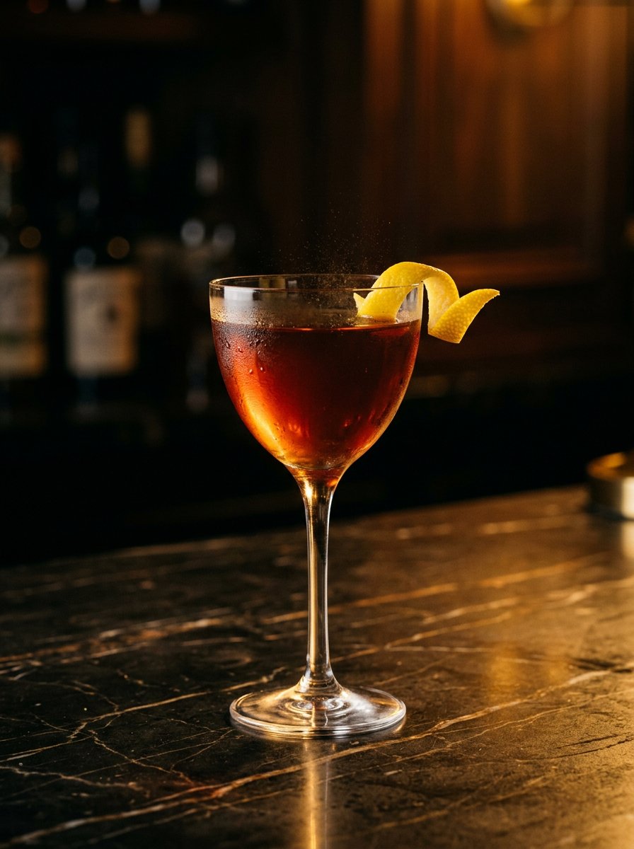 Martinez Gin Cocktail Rezept – Cocktail Compass