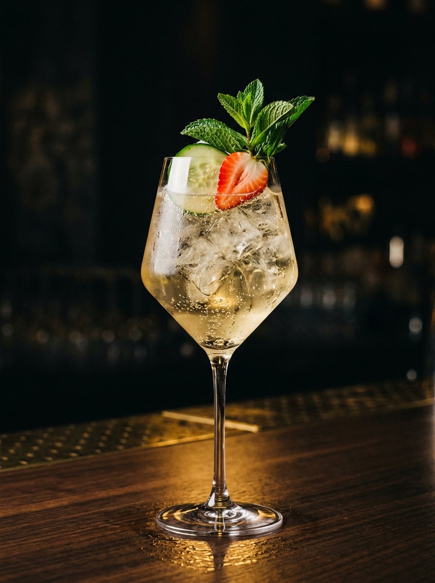 MARTINI Bianco Spritz Martini Bianco Vermouth Cocktail Rezept – Cocktail Compass