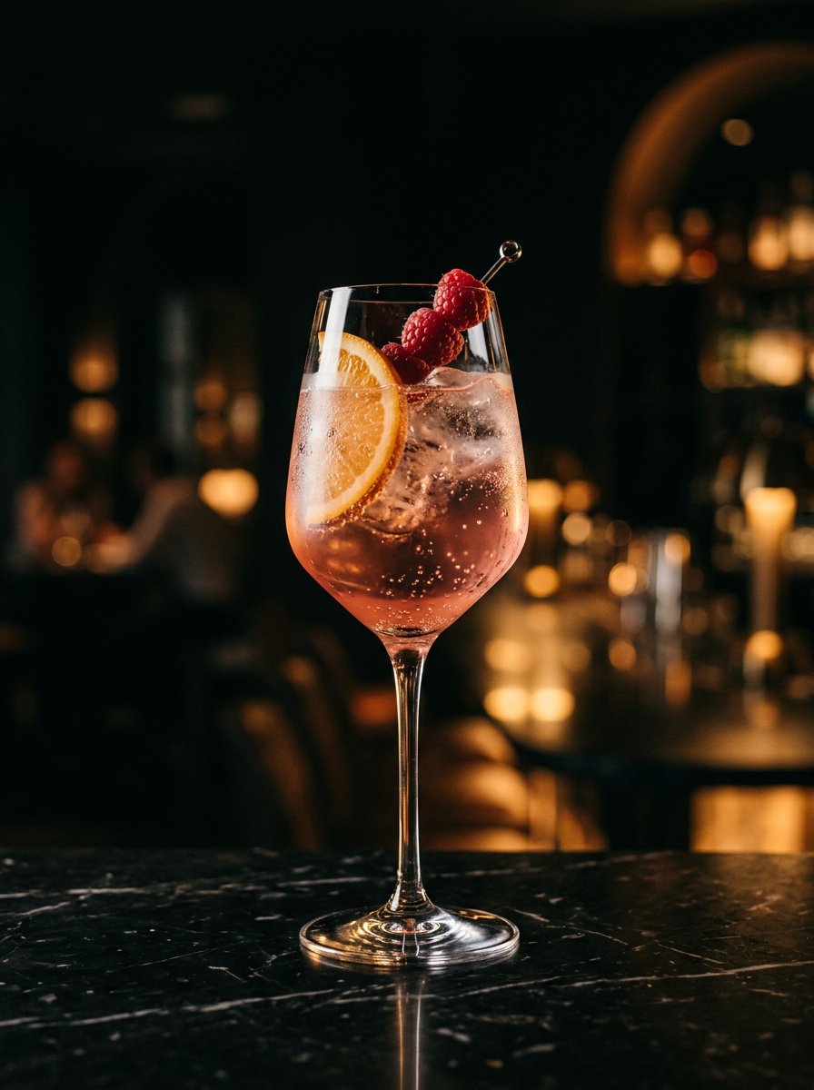 MARTINI Rosato Spritz Martini Rosato Vermouth Cocktail Rezept – Cocktail Compass