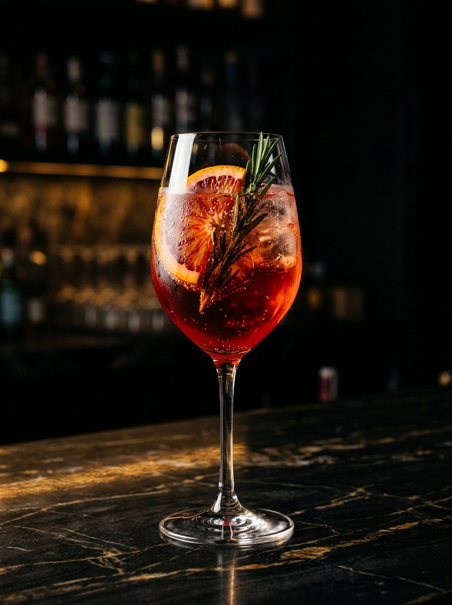 MARTINI Vibrante Spritz Martini Vibrante (alkoholfrei) Cocktail Rezept – Cocktail Compass