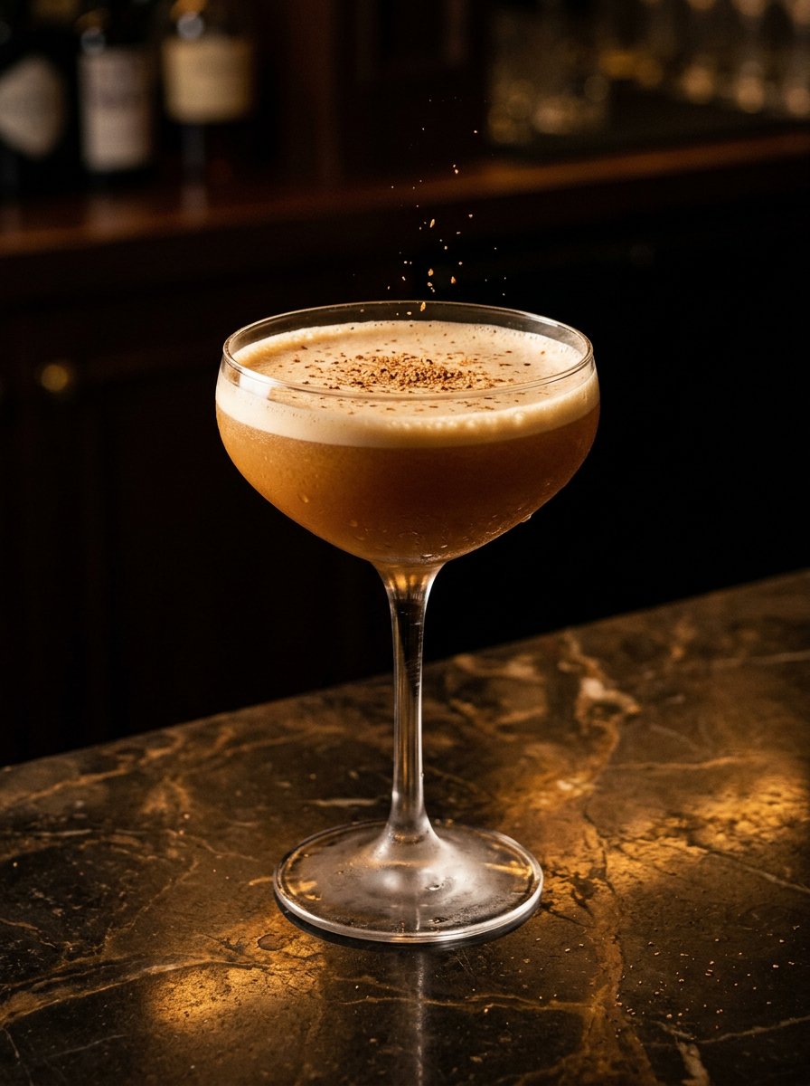 New York Flip Cream / Likör Cocktail Rezept – Cocktail Compass