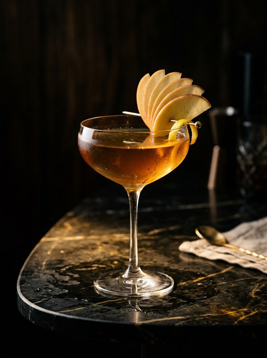 Norwegian Wood Apple brandy / Calvados Cocktail Rezept – Cocktail Compass
