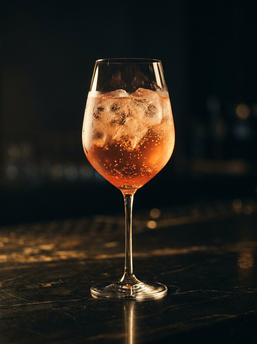 Peach Garden Spritz Alkoholfrei Cocktail Rezept – Cocktail Compass