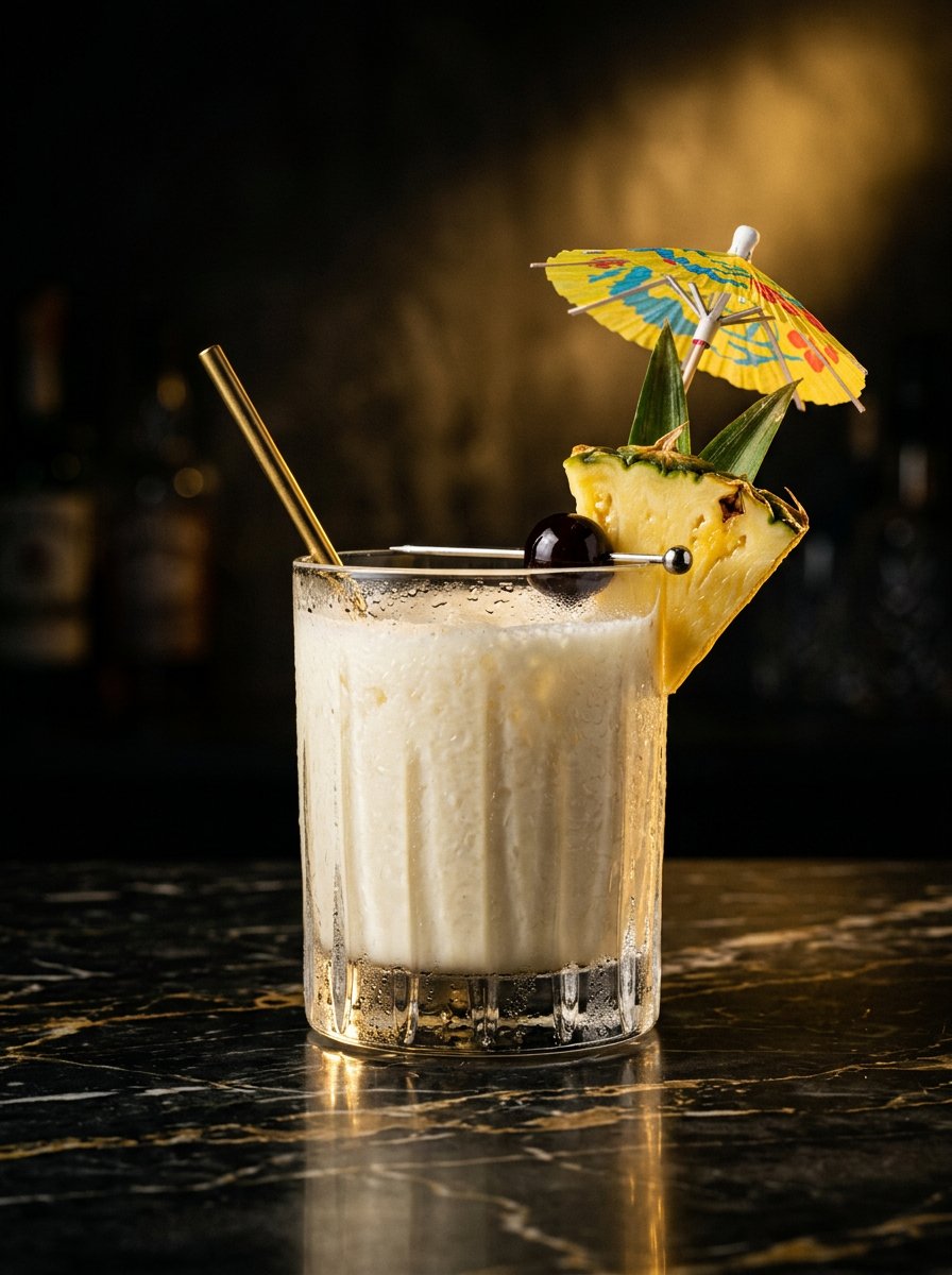 Pina Colada Rum Cocktail Rezept – Cocktail Compass