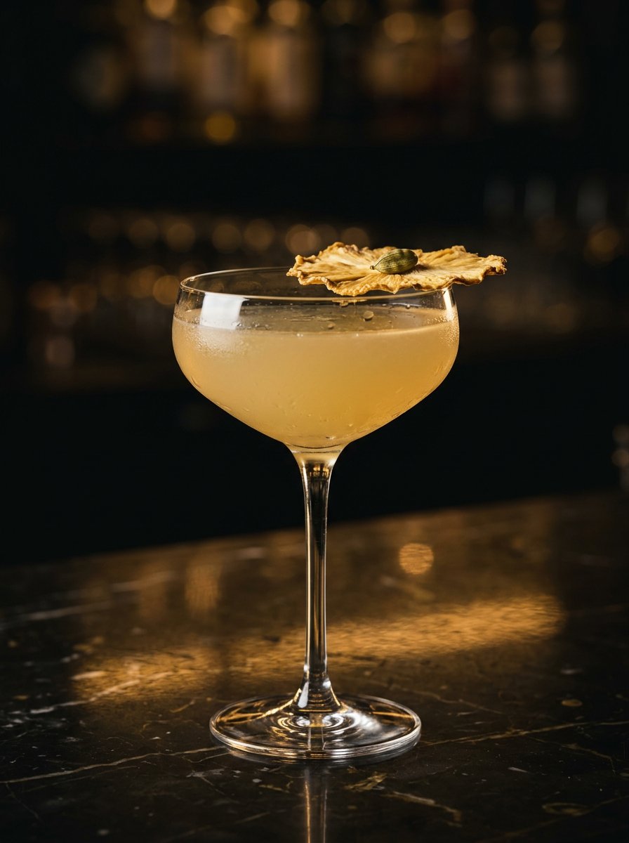 Pineapple & Cardamom Daiquiri Weißer Rum Cocktail Rezept – Cocktail Compass