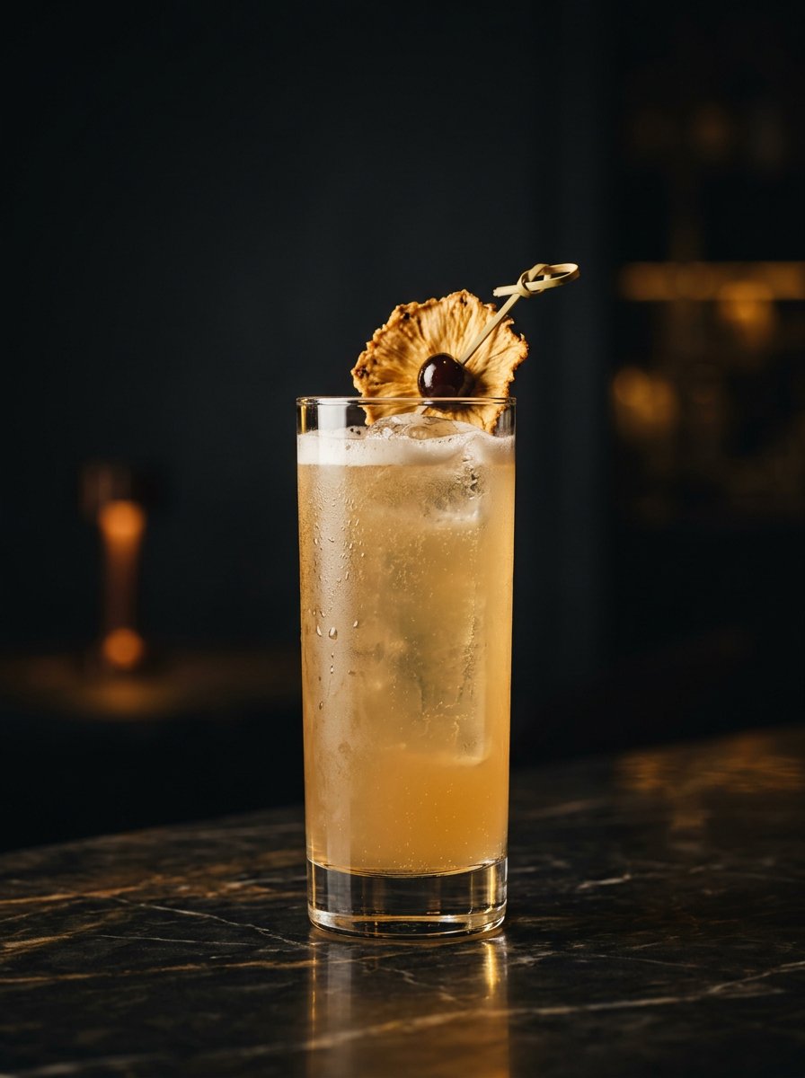 Pineapple Fizz Rum Cocktail Rezept – Cocktail Compass