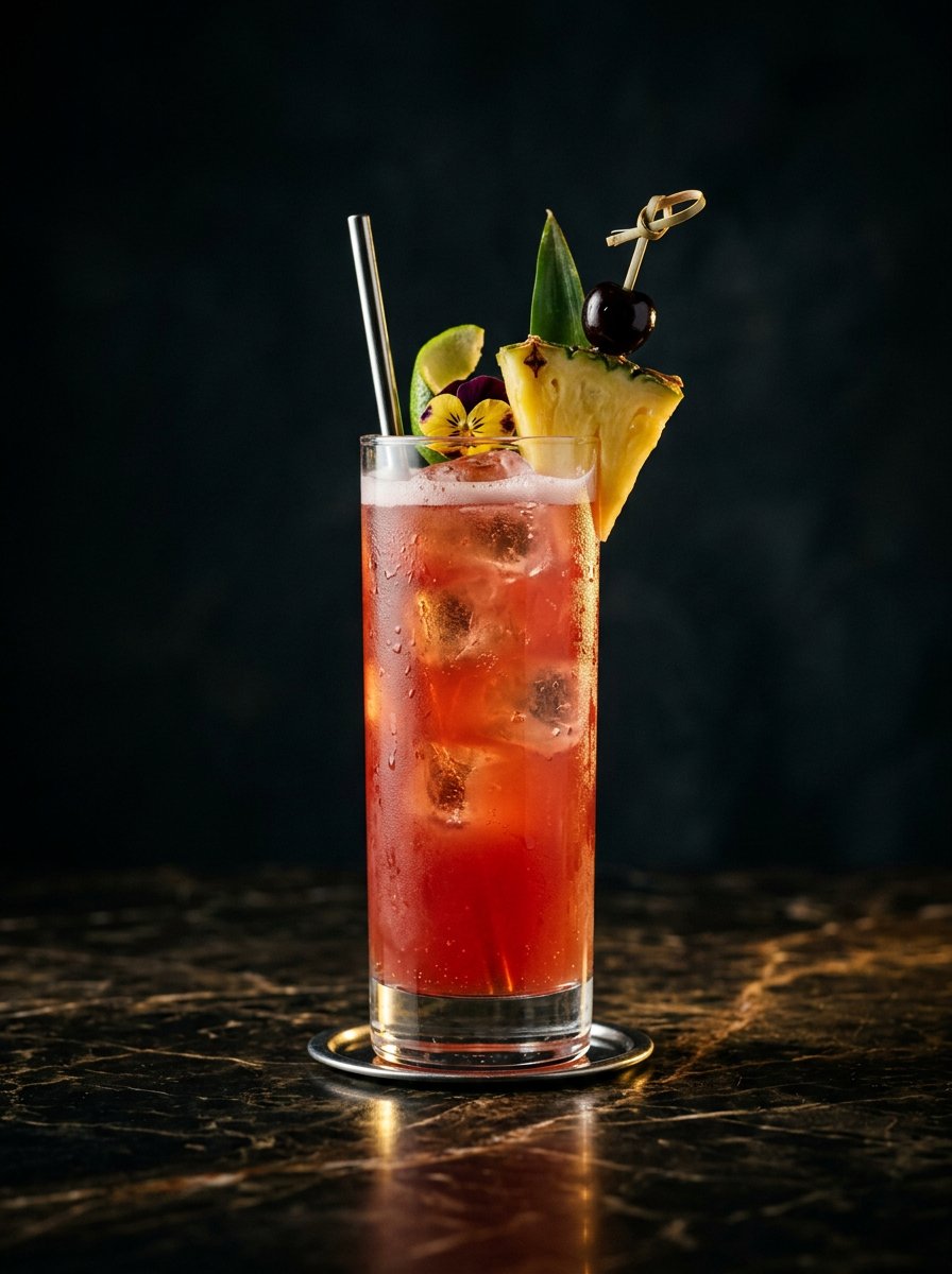Singapore Sling Gin Cocktail Rezept – Cocktail Compass