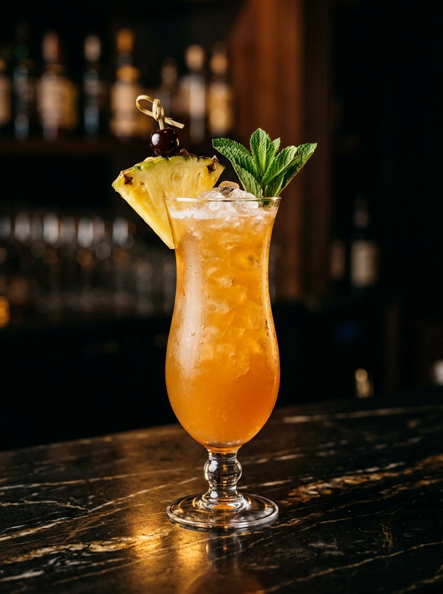 Tropical Breeze Weißer Rum Cocktail Rezept – Cocktail Compass