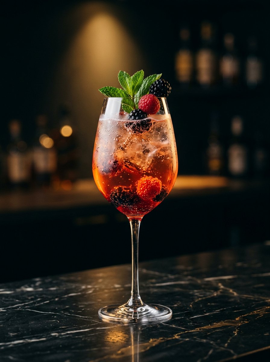 Wild Berry Spritz Prosecco Cocktail Rezept – Cocktail Compass
