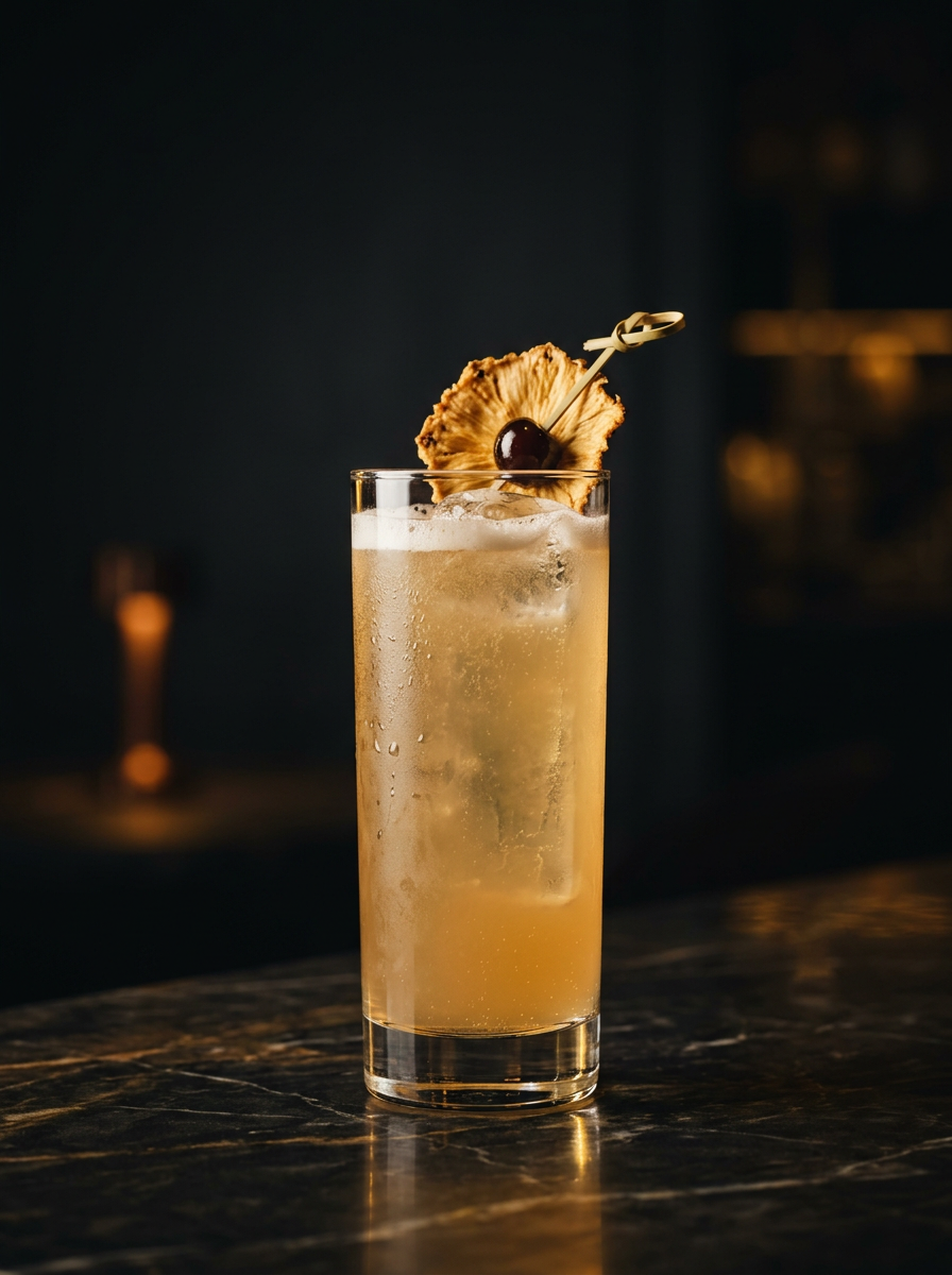 Pineapple Fizz Cocktail – Cocktail Compass