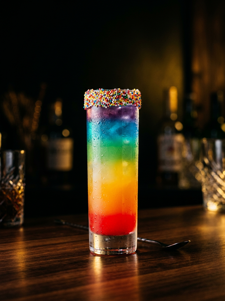 Rainbow Cocktail Cocktail – Cocktail Compass
