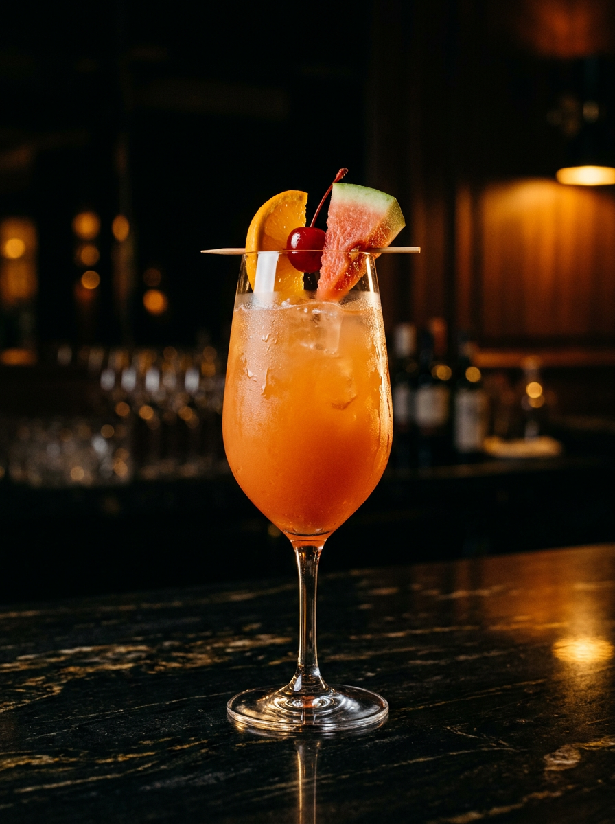 Safer Sex on the Beach Cocktail – Cocktail Compass