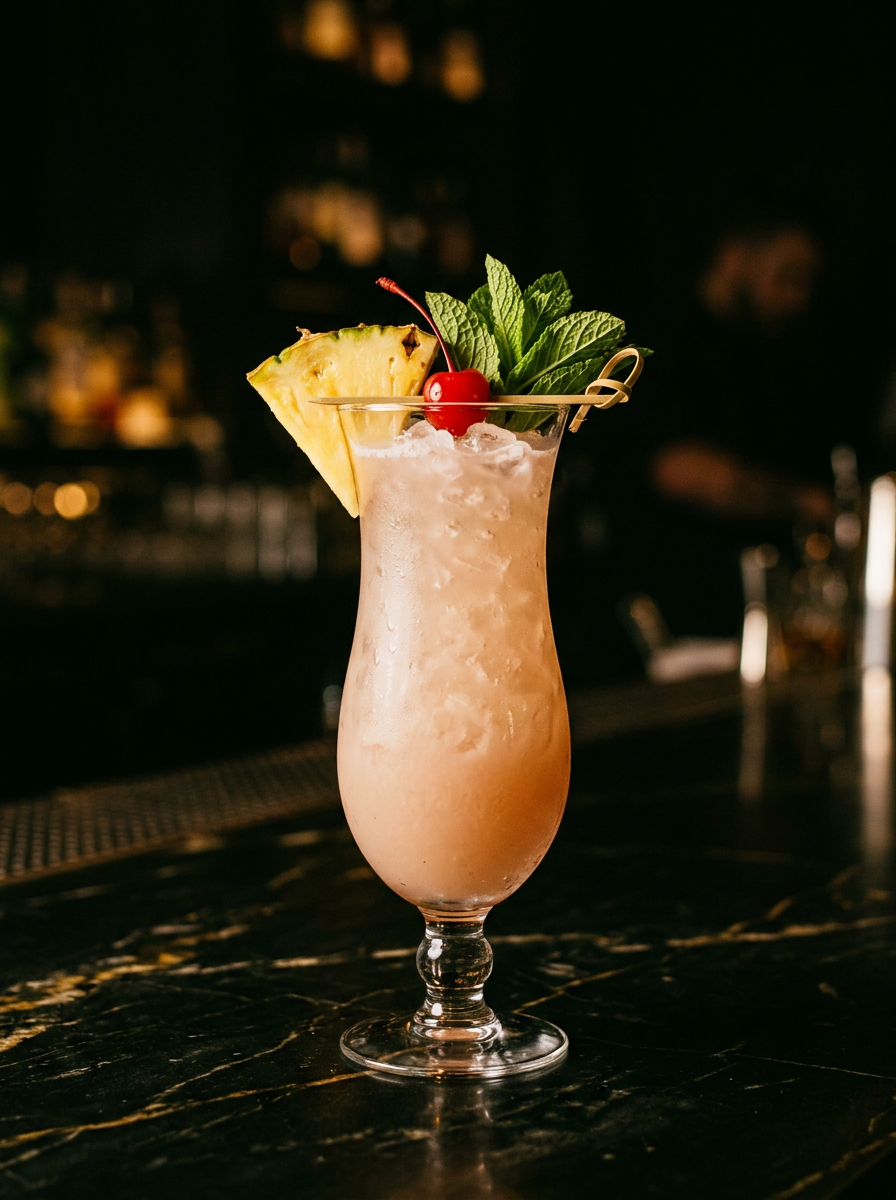 Tropical Breeze Weißer Rum Cocktail Rezept – Cocktail Compass