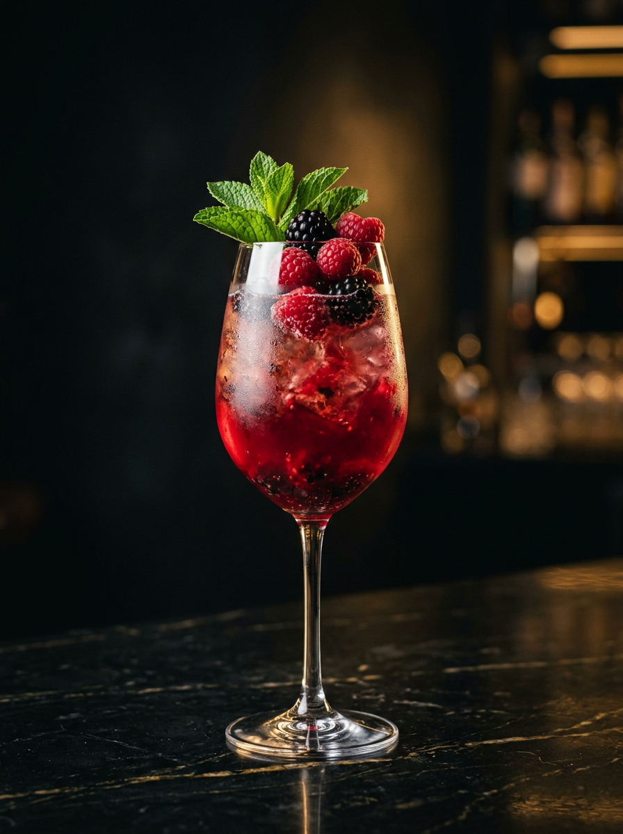 Wine Berry Cocktail – Cocktail Compass