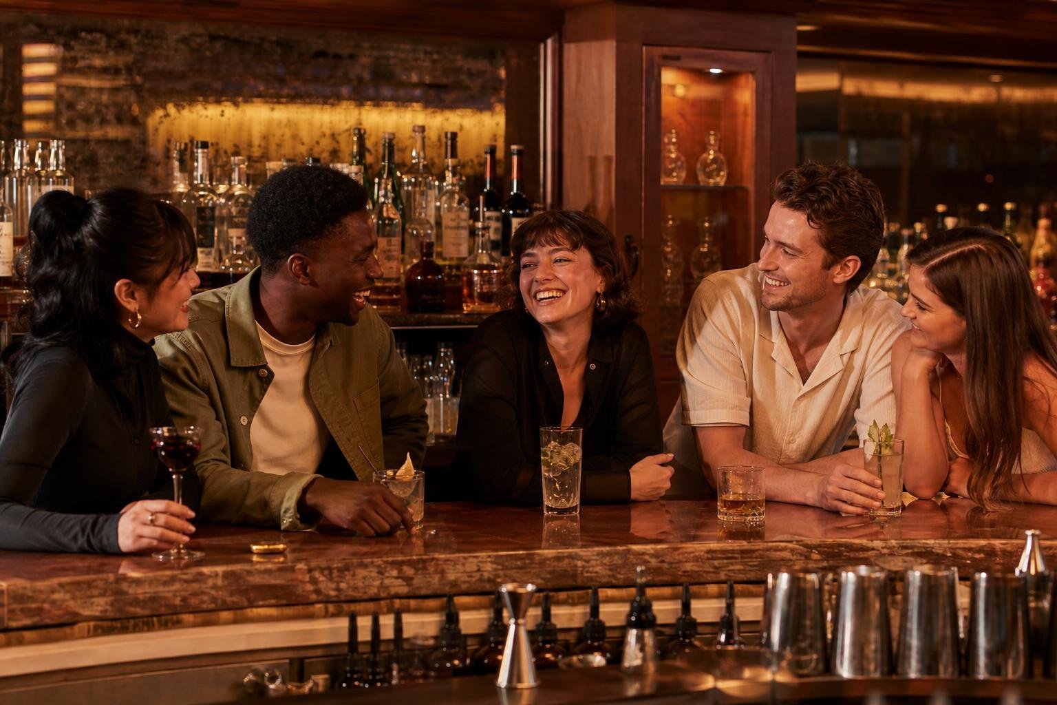 Der dritte Ort: Warum die Bar mehr ist als nur ein Ort zum Trinken – Artikelbild aus dem Cocktail-Compass-Wissensbereich