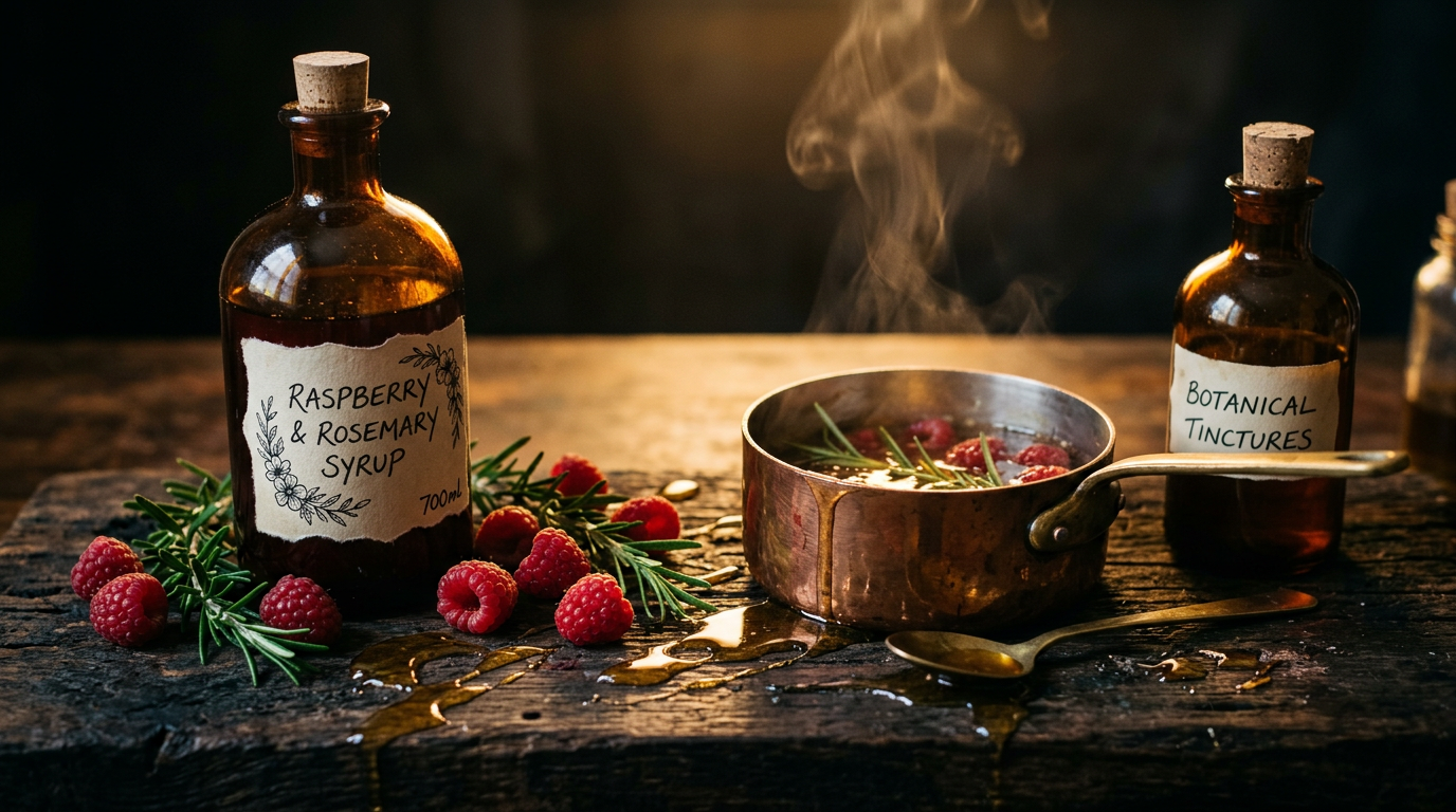 Sirupe & Shrubs selbst herstellen