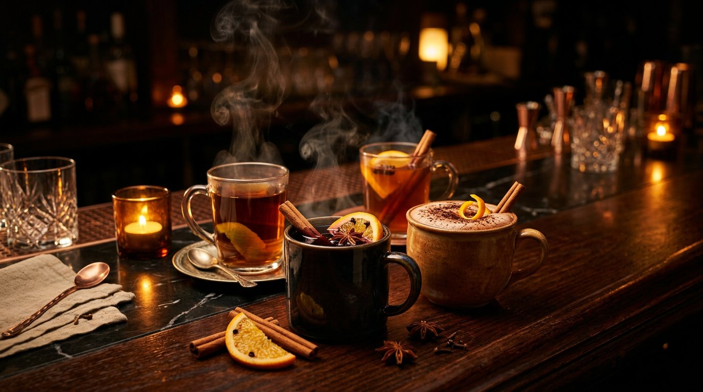 Kaffee & Heißgetränke – Stimmungsbild der Karte Bar Compass